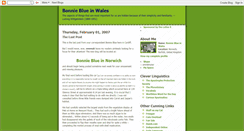 Desktop Screenshot of bonnieblueinwales.blogspot.com