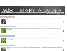 Tablet Screenshot of maryagria.blogspot.com