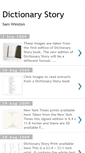 Mobile Screenshot of dictionarystory.blogspot.com