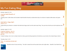 Tablet Screenshot of myfuneatingblog.blogspot.com