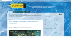 Desktop Screenshot of divertouch.blogspot.com