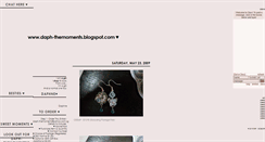 Desktop Screenshot of daph-themoments.blogspot.com