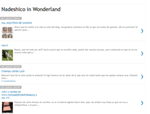 Tablet Screenshot of nadeshico-in-wonderland.blogspot.com