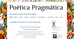 Desktop Screenshot of poeticapragmatica.blogspot.com