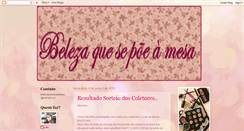 Desktop Screenshot of belezaquesepoemesa.blogspot.com