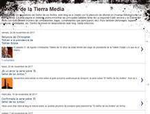 Tablet Screenshot of analesdelatierramedia.blogspot.com