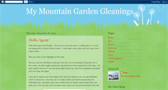 Desktop Screenshot of mountaingardengleanings.blogspot.com