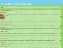 Tablet Screenshot of mountaingardengleanings.blogspot.com