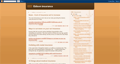 Desktop Screenshot of edisoninsurance.blogspot.com
