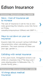 Mobile Screenshot of edisoninsurance.blogspot.com
