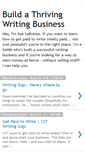 Mobile Screenshot of buildathrivingwritingbusiness.blogspot.com