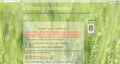 Desktop Screenshot of culturayambiente.blogspot.com