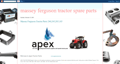 Desktop Screenshot of mf240tractorparts.blogspot.com