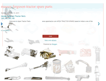 Tablet Screenshot of mf240tractorparts.blogspot.com