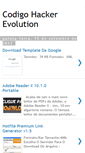 Mobile Screenshot of codigohackerevolution.blogspot.com