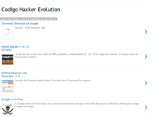 Tablet Screenshot of codigohackerevolution.blogspot.com