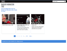 Tablet Screenshot of ducatimonster795.blogspot.com
