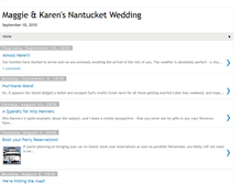 Tablet Screenshot of maggieandkaren.blogspot.com