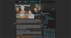 Desktop Screenshot of dahousehead.blogspot.com