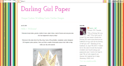 Desktop Screenshot of darlinggirlpaper.blogspot.com