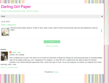 Tablet Screenshot of darlinggirlpaper.blogspot.com