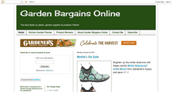 Desktop Screenshot of gardenbargainsonline.blogspot.com
