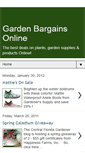 Mobile Screenshot of gardenbargainsonline.blogspot.com