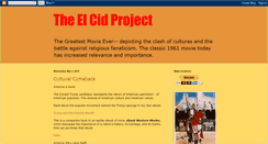 Desktop Screenshot of elcidproject.blogspot.com