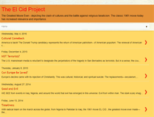 Tablet Screenshot of elcidproject.blogspot.com