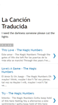 Mobile Screenshot of lacanciontraducida.blogspot.com