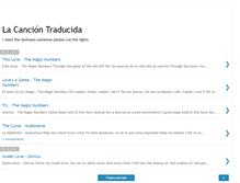 Tablet Screenshot of lacanciontraducida.blogspot.com