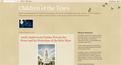 Desktop Screenshot of childrenofthetears.blogspot.com