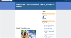 Desktop Screenshot of gamezurl.blogspot.com