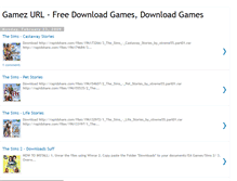 Tablet Screenshot of gamezurl.blogspot.com