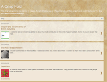 Tablet Screenshot of crispfold.blogspot.com