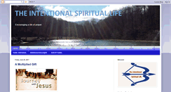 Desktop Screenshot of intentionalspirituallife.blogspot.com