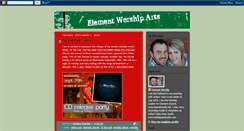 Desktop Screenshot of elementworship.blogspot.com