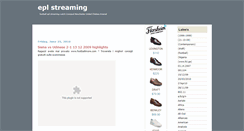 Desktop Screenshot of football-epl-streaming.blogspot.com