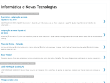 Tablet Screenshot of informaticaenovastecnologias.blogspot.com