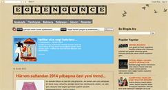 Desktop Screenshot of eglengunce.blogspot.com