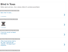 Tablet Screenshot of blindintexas.blogspot.com