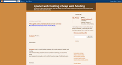 Desktop Screenshot of cpanel-web-hosting-56.blogspot.com