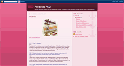 Desktop Screenshot of productsfaq.blogspot.com