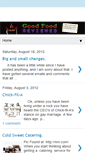 Mobile Screenshot of goodfoodreviewed.blogspot.com