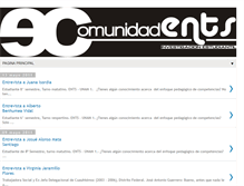 Tablet Screenshot of comunidadents.blogspot.com