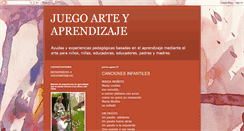 Desktop Screenshot of ludoarteaprendemse.blogspot.com