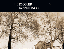 Tablet Screenshot of hoosierhappenings.blogspot.com