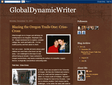 Tablet Screenshot of globaldynamicwriter.blogspot.com