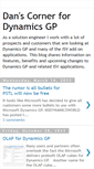 Mobile Screenshot of danscorner4dynamicsgp.blogspot.com