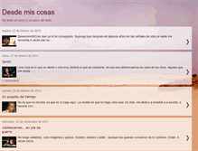 Tablet Screenshot of desdemiscosas.blogspot.com